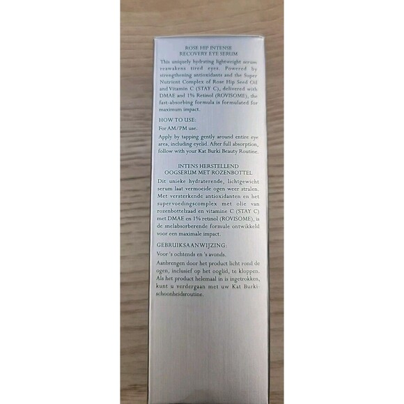 Kat Burki Rose Hip Intense Recovery Eye Serum 0.5 fl oz /15 mL Full Size - Picture 7 of 11